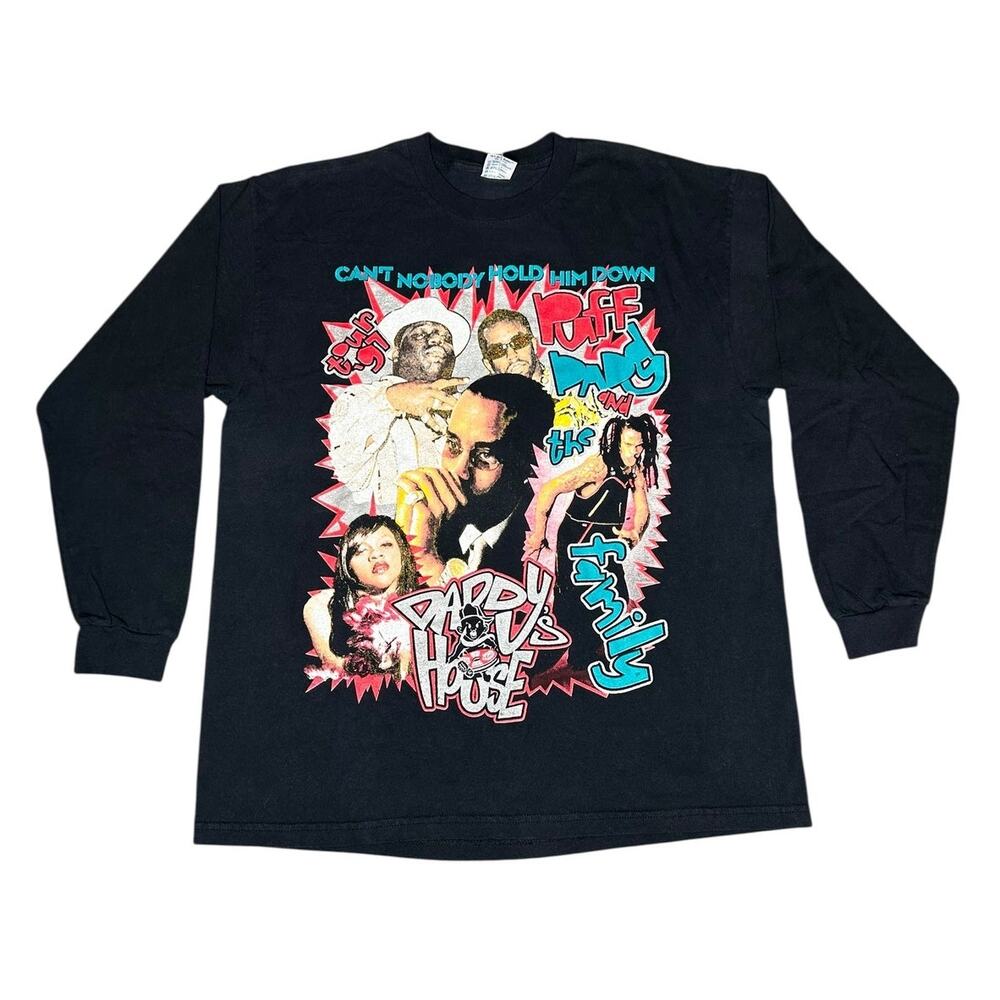 Vintage 90s Puff Daddy and The Family Tour Rap T-Shirt